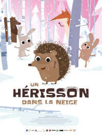 Un hérisson dans la neige streaming